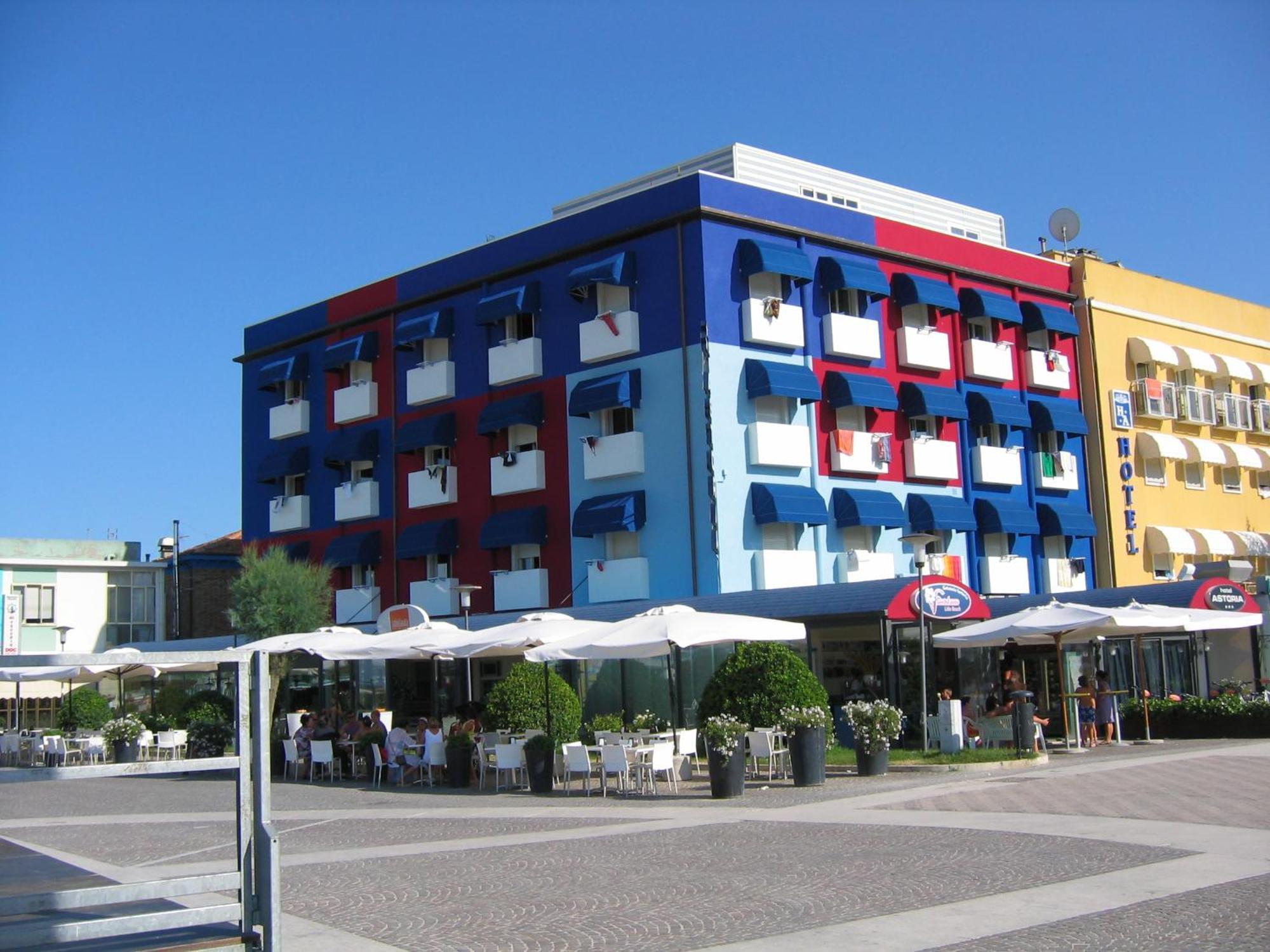 Hotel Astoria Pésaro Exterior foto